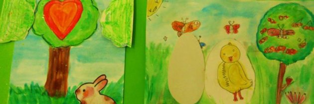 Creaciones de los niños en Chiquiarte